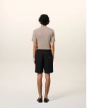 SHORT NOIR EN SERGE 