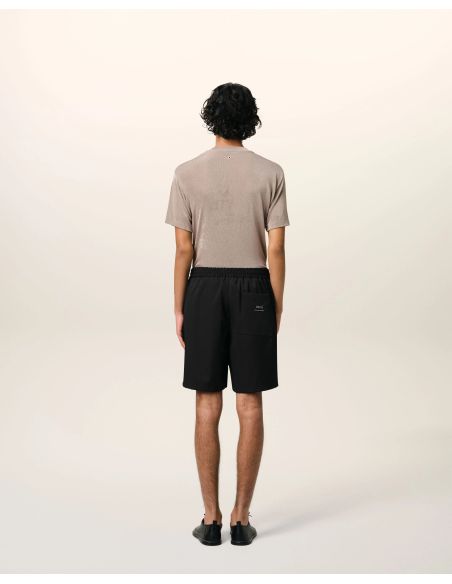 SHORT NOIR EN SERGE 