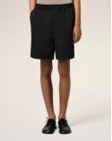 SHORT NOIR EN SERGE 