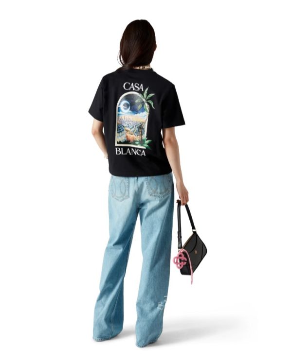 TSHIRT LA NIGHT NOIR