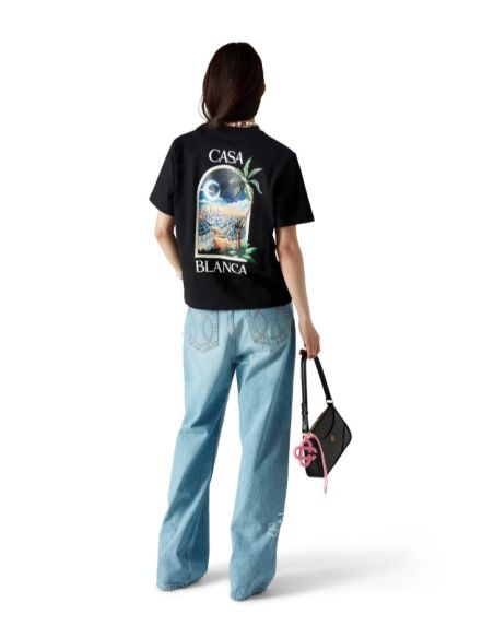 TSHIRT LA NIGHT NOIR