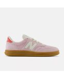 SNEAKERS T500 SUGAR PINK WITH BRIGHT ANGORA RED