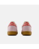 SNEAKERS T500 ROSE SUCRE AVEC ROUGE ECLATANT ANGORA