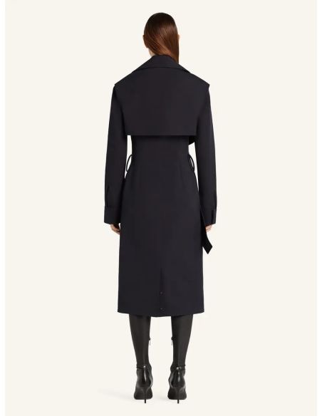 TRENCH COAT TWIST BLEU MARINE