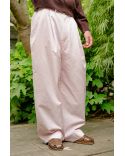 PANTALON DE COSTUME ROSE