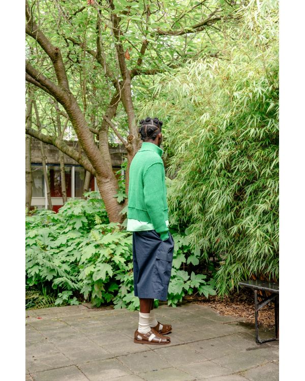 TRICOT ZIPPE VERT 2
