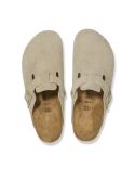 MULES BOSTON SUEDE LEVE KAKI DELAVE