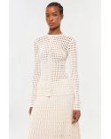 CARDIGAN EN TRICOT GRACEN SABLE