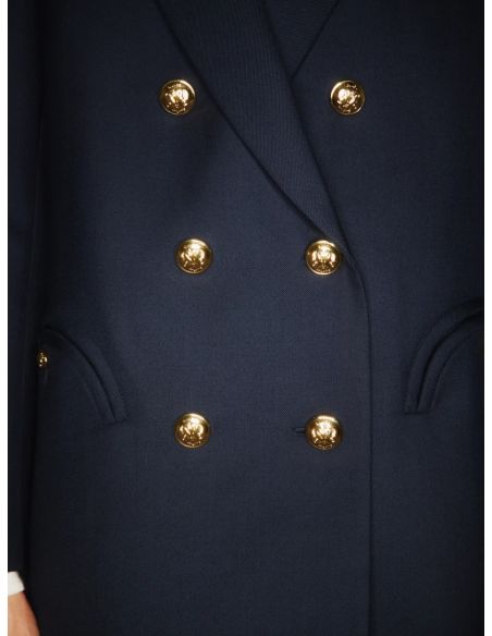 BLAZER DE TOUS LES SOIRS ALCANARA BLEU MARINE