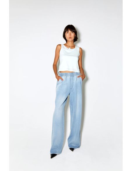PANTALON POLLY BLEU CLAIR