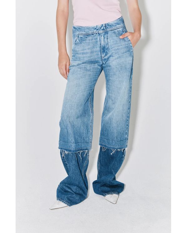 PASSI PANTS BLUE DENIM