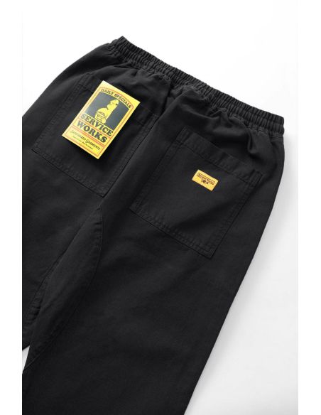 PANTALON DE CHEF EN TOILE NOIR