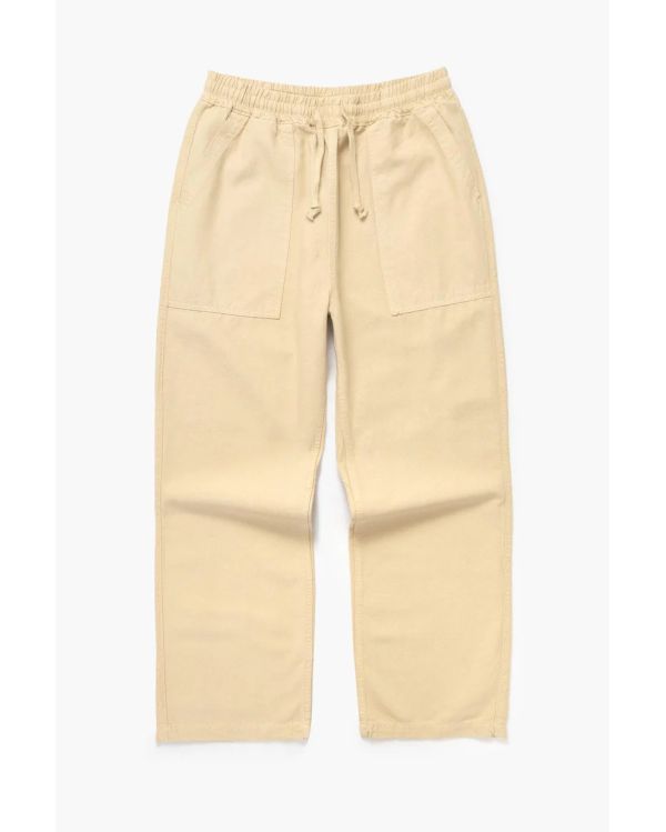 PANTALON DE CHEF EN TOILE KAKI