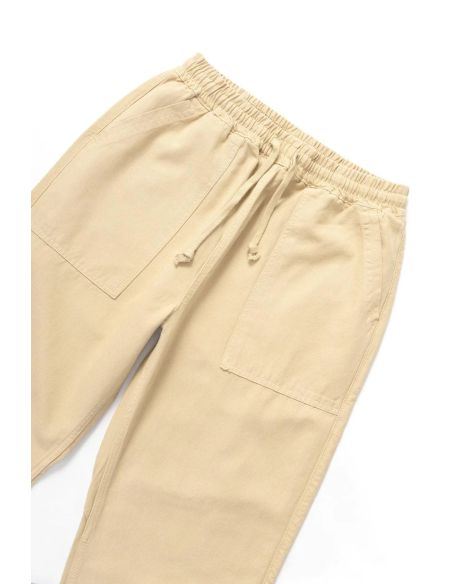 PANTALON DE CHEF EN TOILE KAKI