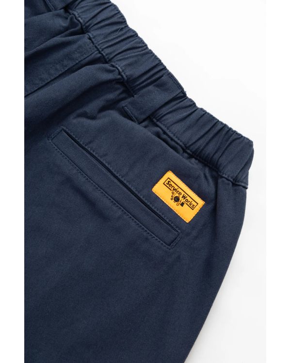 PANTALON DE SERVEUR DRILL BLEU MARINE