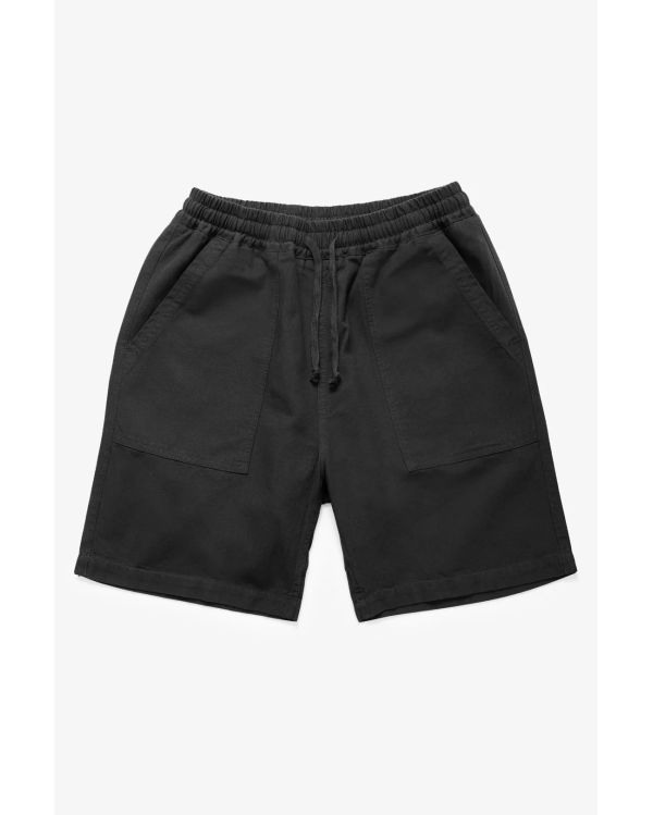 SHORT DE CHEF NOIR