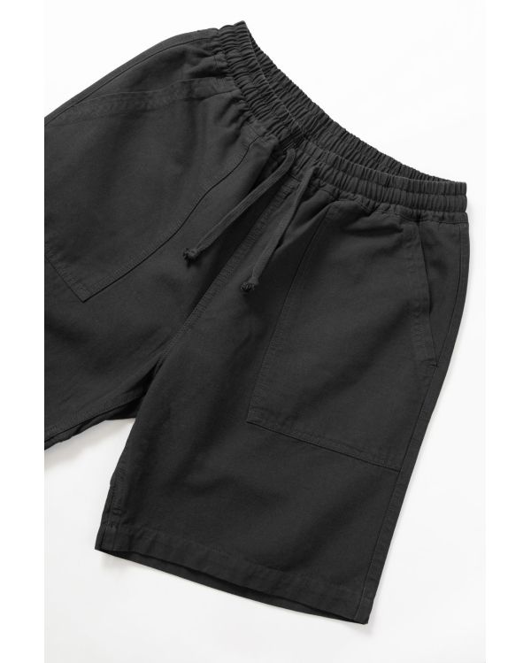 CANVAS CHEF SHORTS BLACK