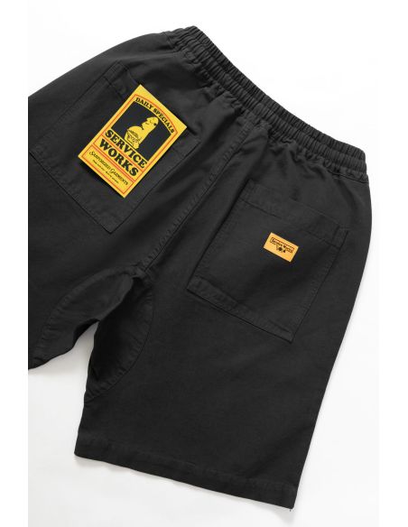 CANVAS CHEF SHORTS BLACK