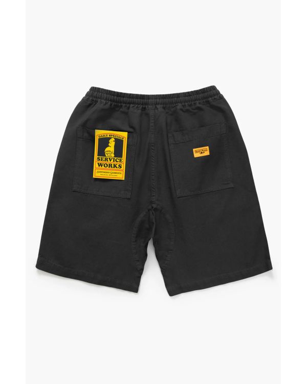 SHORT DE CHEF NOIR