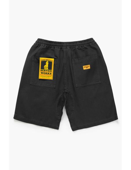 CANVAS CHEF SHORTS BLACK