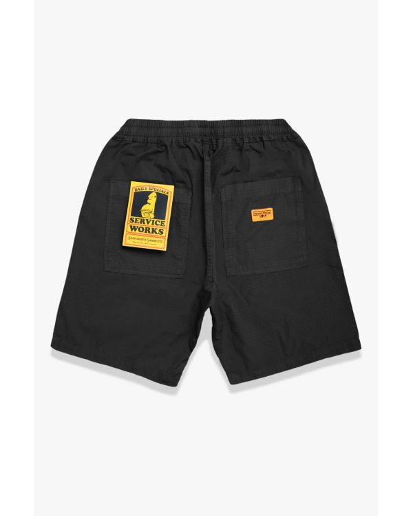 RIPSTOP CHEF SHORTS BLACK