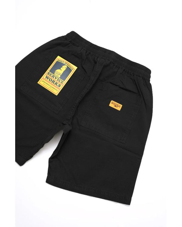 SHORT DE CHEF RIPSTOP NOIR 2