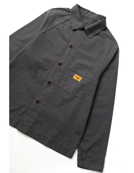 RIPSTOP FRONT OF HOUSE JACKET WASHED BLACK