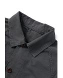 RIPSTOP FRONT OF HOUSE JACKET WASHED BLACK