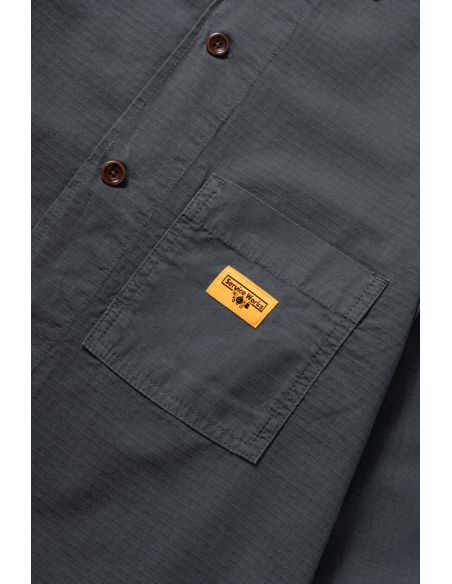 RIPSTOP FRONT OF HOUSE JACKET WASHED BLACK