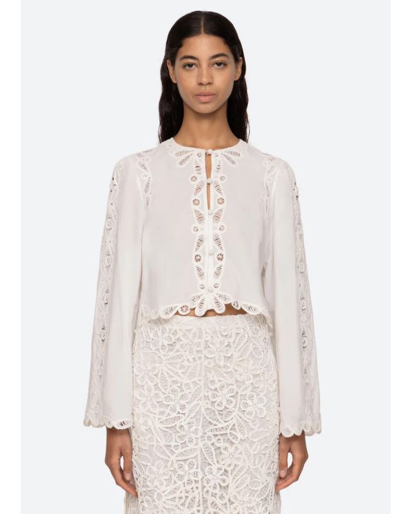 TOP ELKE BLANC