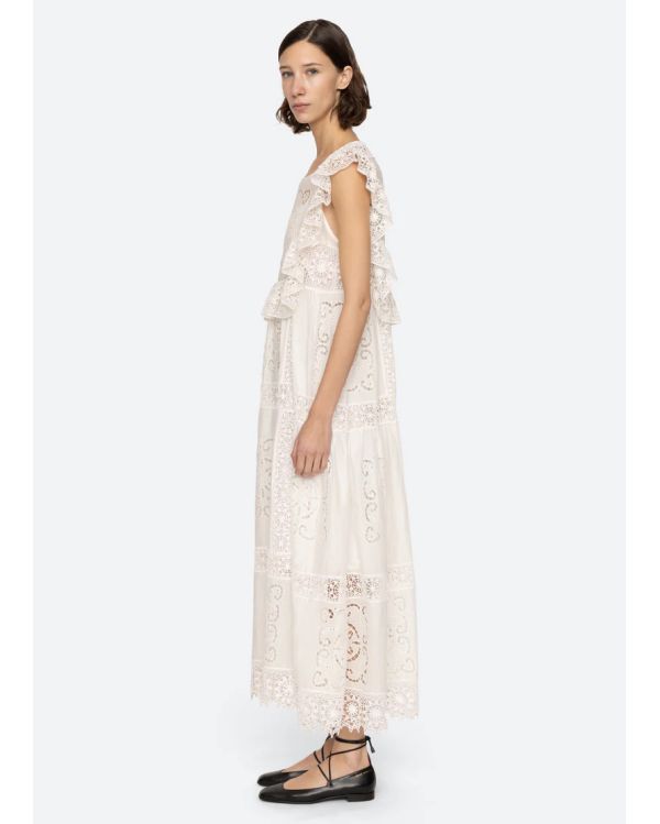 DAHLIA DRESS PEARL