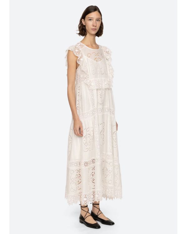 DAHLIA DRESS PEARL
