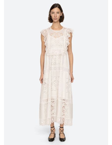 DAHLIA DRESS PEARL