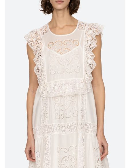 DAHLIA DRESS PEARL