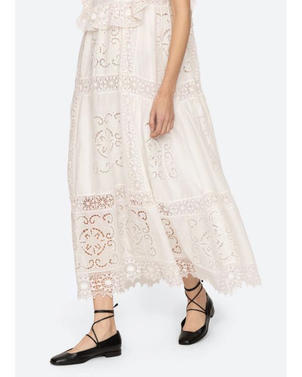 DAHLIA DRESS PEARL