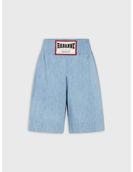 BERMUDA BLEU CLAIR EN DENIM