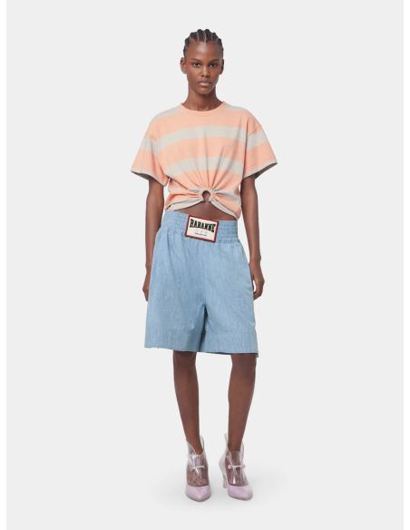 BERMUDA BLEU CLAIR EN DENIM