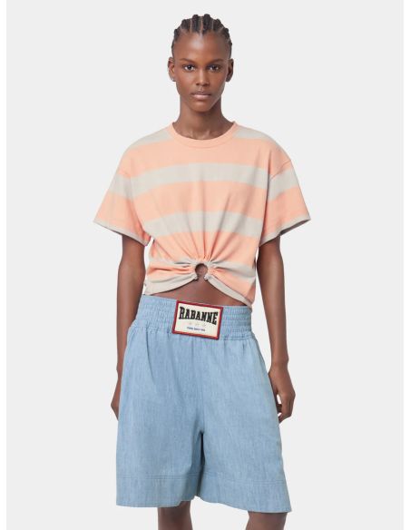 BERMUDA BLEU CLAIR EN DENIM