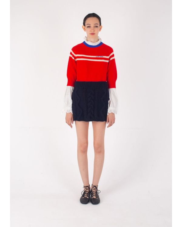 KARINA SWEATER RED 2