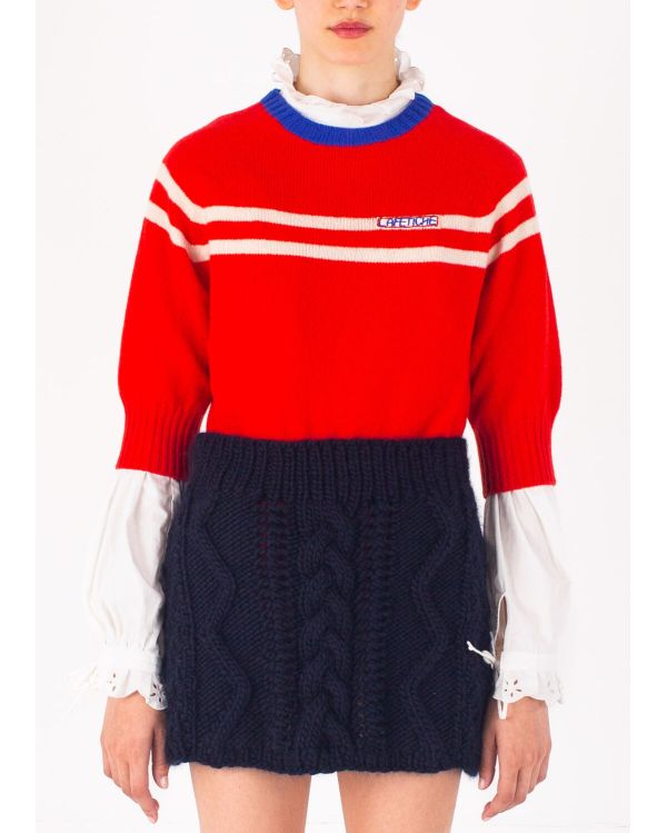 KARINA SWEATER RED