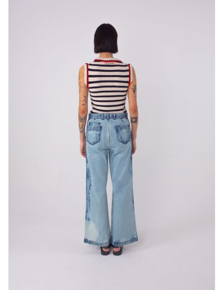 STARDUST FINE WEIGHT V-NECK SWEATER VEST