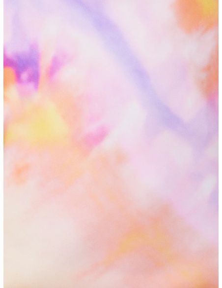 HAUT DEBARDEUR TIE AND DYE ORANGE