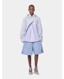 PARKA STRIPES WHITE AND BLUE