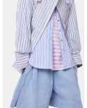 PARKA STRIPES WHITE AND BLUE