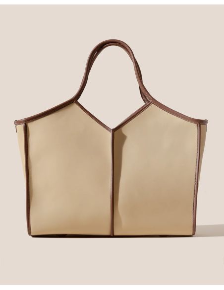 TOTE BAG MEDIUM SQUARE SHAPED AVOINE CHÂTAIGNE