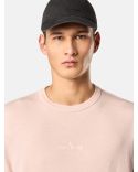 TSHIRT 2100025 LOGO BRODÉ ROSE ANTIQUE