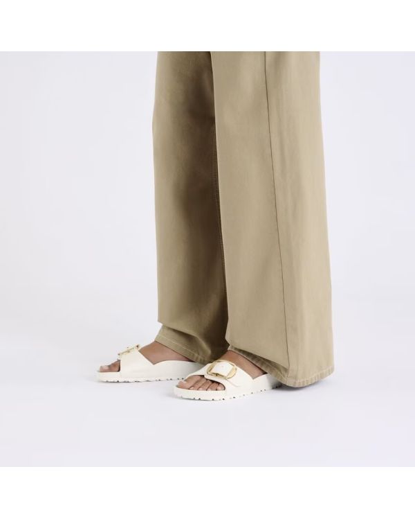 SANDALES MADRID BIG BUCKLE EGGSHELL