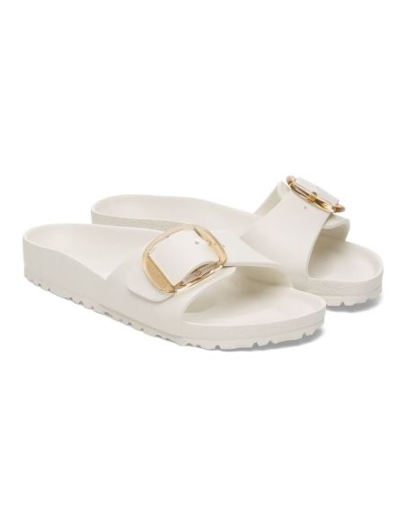 SANDALES MADRID BIG BUCKLE EGGSHELL