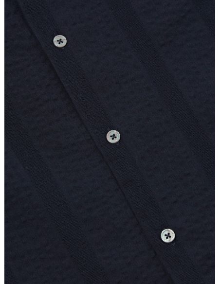 SAL ROAD NAVY BLUE SHIRT