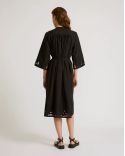 ROBE AVEC BRODERIE ANGLAIS NOIR